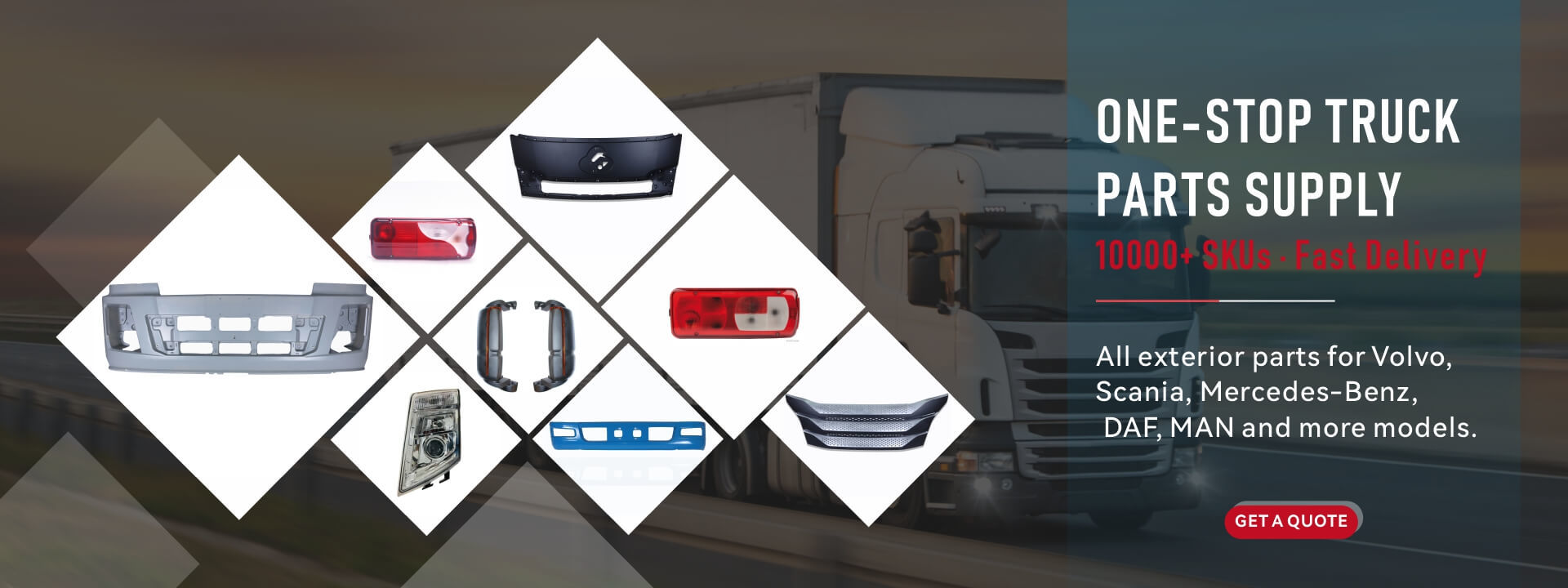 کیفیت قطعات کامیون ایزو کارخانه