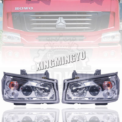 چراغ های جلو Sinotruk قطعات یدکی برای 07 Howo OEM WG9719720001 WG9719720002