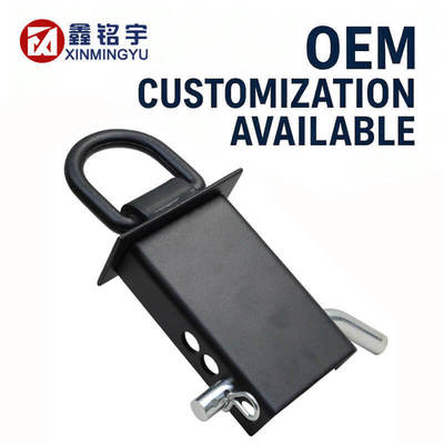 قیمت خوب Removable D-Ring Tie-Downs for Stake Pockets – Flatbed & Utility Trailers, Includes Hitch Pin, Black Heavy-Duty, Factory Direct OEM Customizable آنلاین