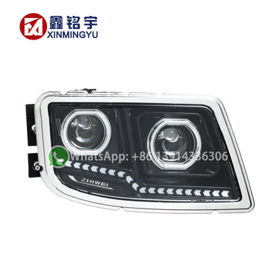 قیمت خوب چراغ جلو LED فوق العاده روشن H4364010001A0 H4364010002A0 برای کامیون Foton Auman GTL | ارتقاء روشنایی کامیون سنگین 24 ولت H4364010001A0 H4364010002A0 آنلاین