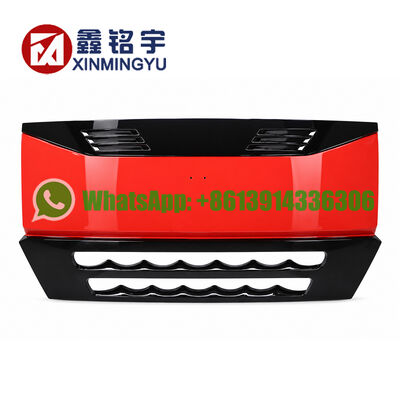 قیمت خوب Sinotruk HOWO A7 Cabin Front Panel Assembly WG1664110011 WG1664111011 ABS Plastic Red Truck Exterior Replacement آنلاین