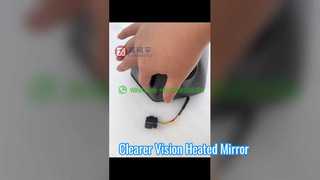 تعویض آینه جانبی گرمکن HOWO NX Hohan N7
